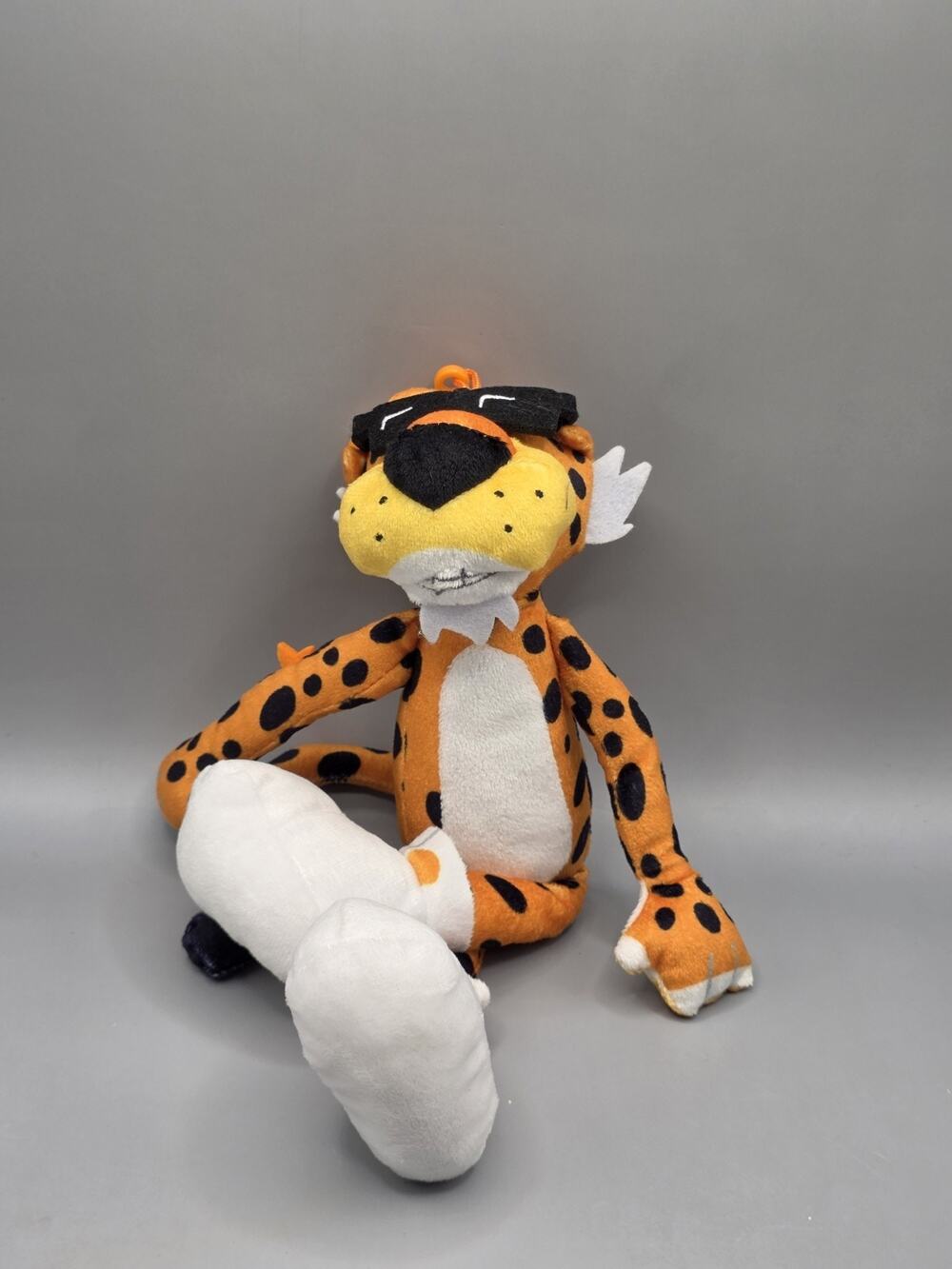 Chester Cheetah Cheetos Plush Stuffed Toy With Clip, 12"